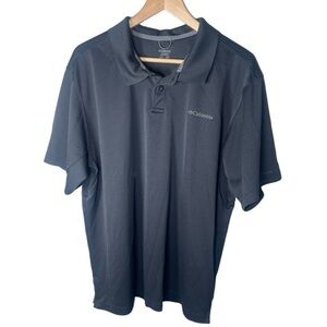 Columbia Men’s Polo Shirt Golf Active Summer Vacation Monochrome Basic Omnishade